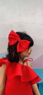 Load image into Gallery viewer, red dress for girls
