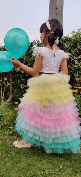 Buy Unicorn Skirt and Top for Little Girls Online ForeverKidz