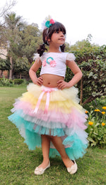 Load image into Gallery viewer, Unicorn Skirt with Top
