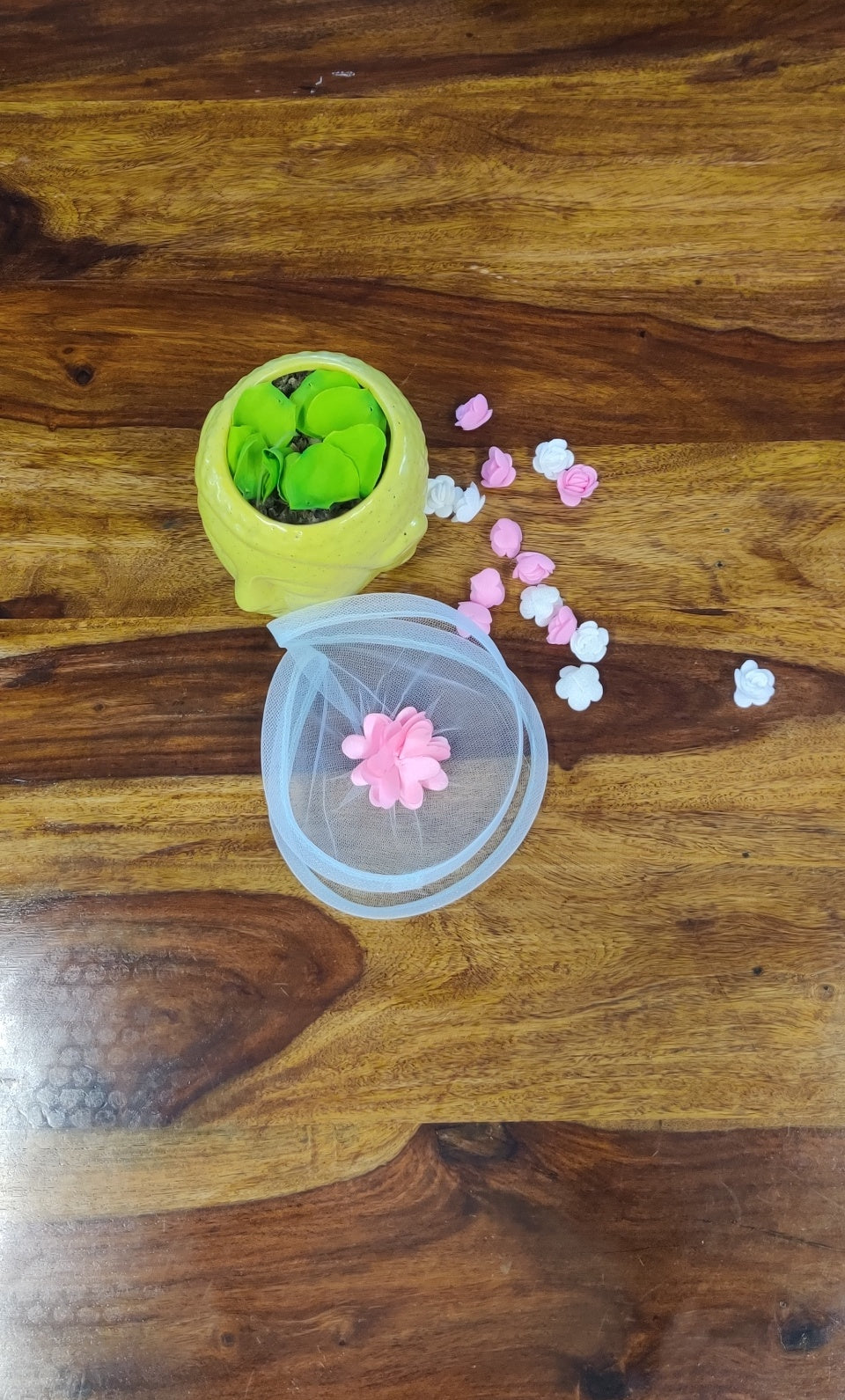 Pink Flower Fancy Fascinator for Girls