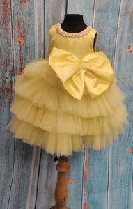 Yellow Mellow Pearl Dress