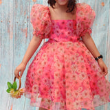 Floral Splash Dress