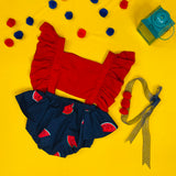 First Steps Party Romper