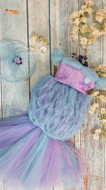 Load image into Gallery viewer, Sea Mermaid Dress for Lil Girls

