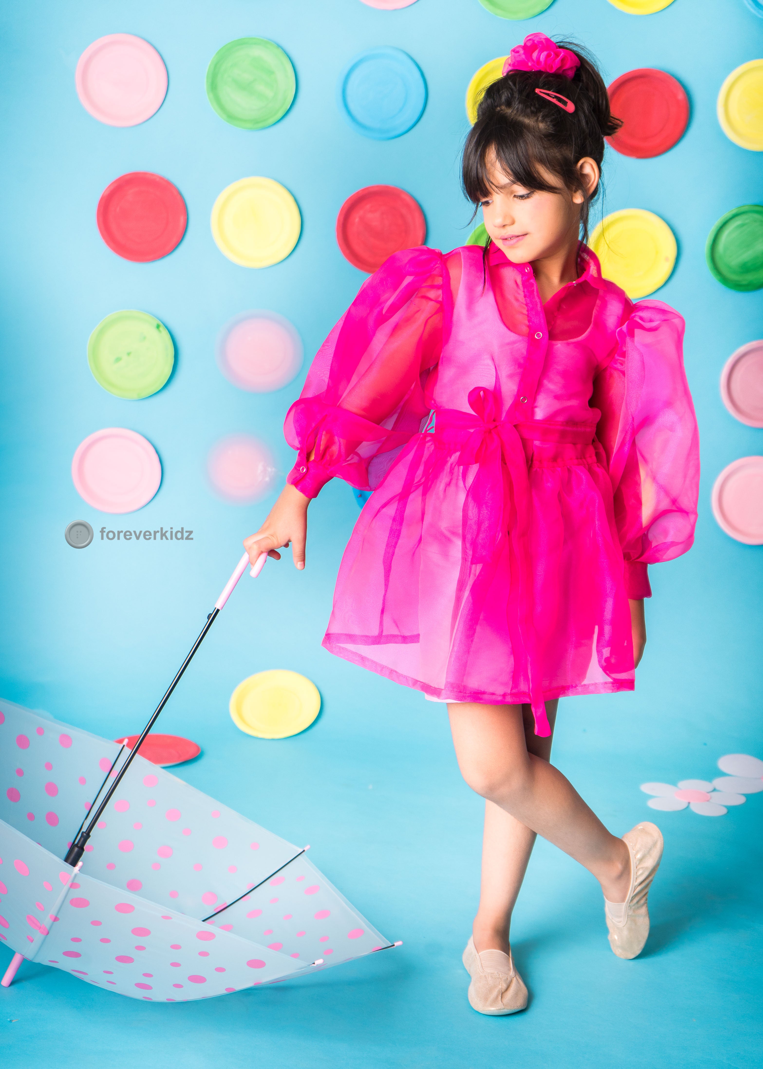 Misty Light house Shirt Dress