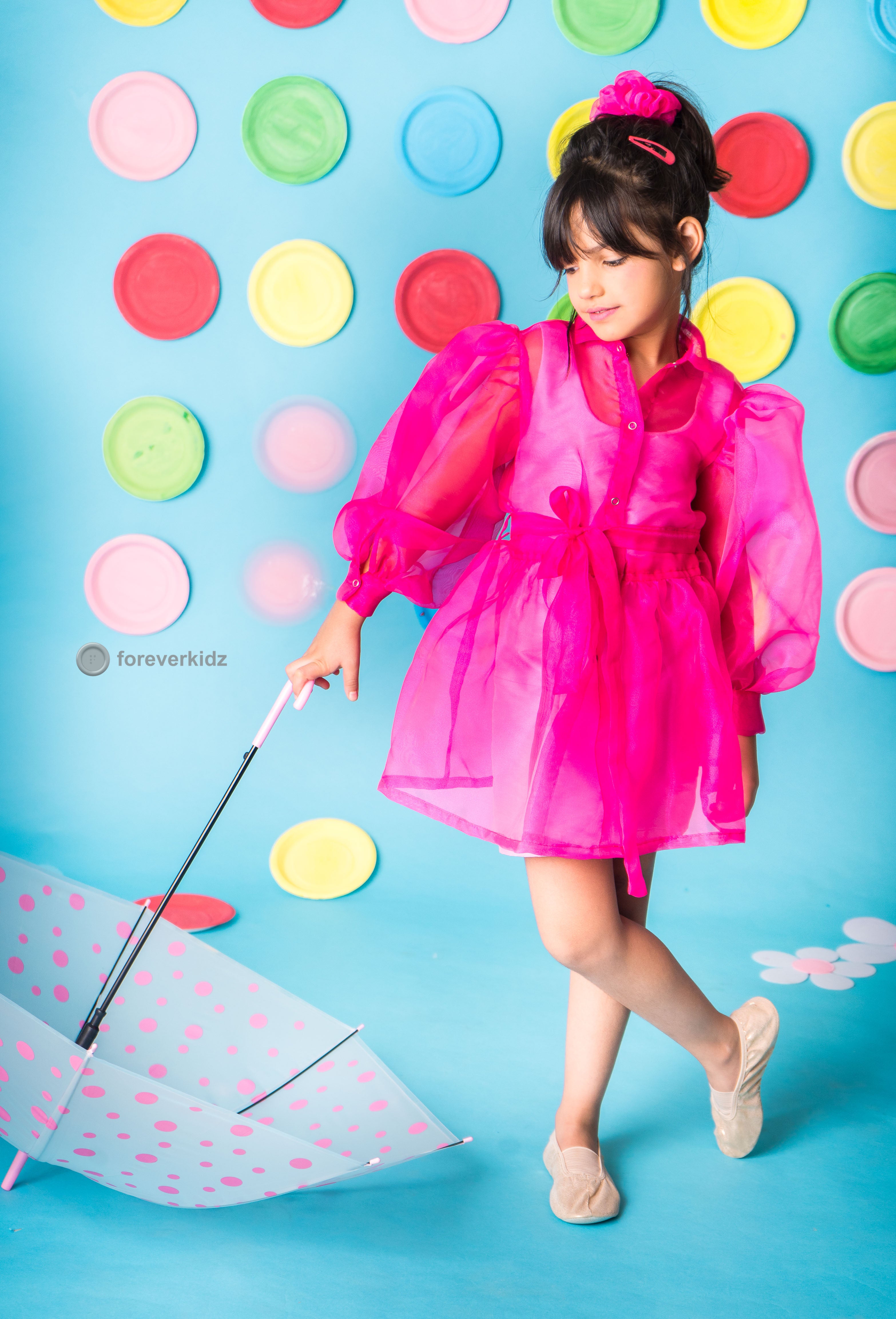 Misty Light house Shirt Dress