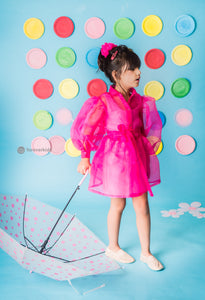 Misty Light house Shirt Dress