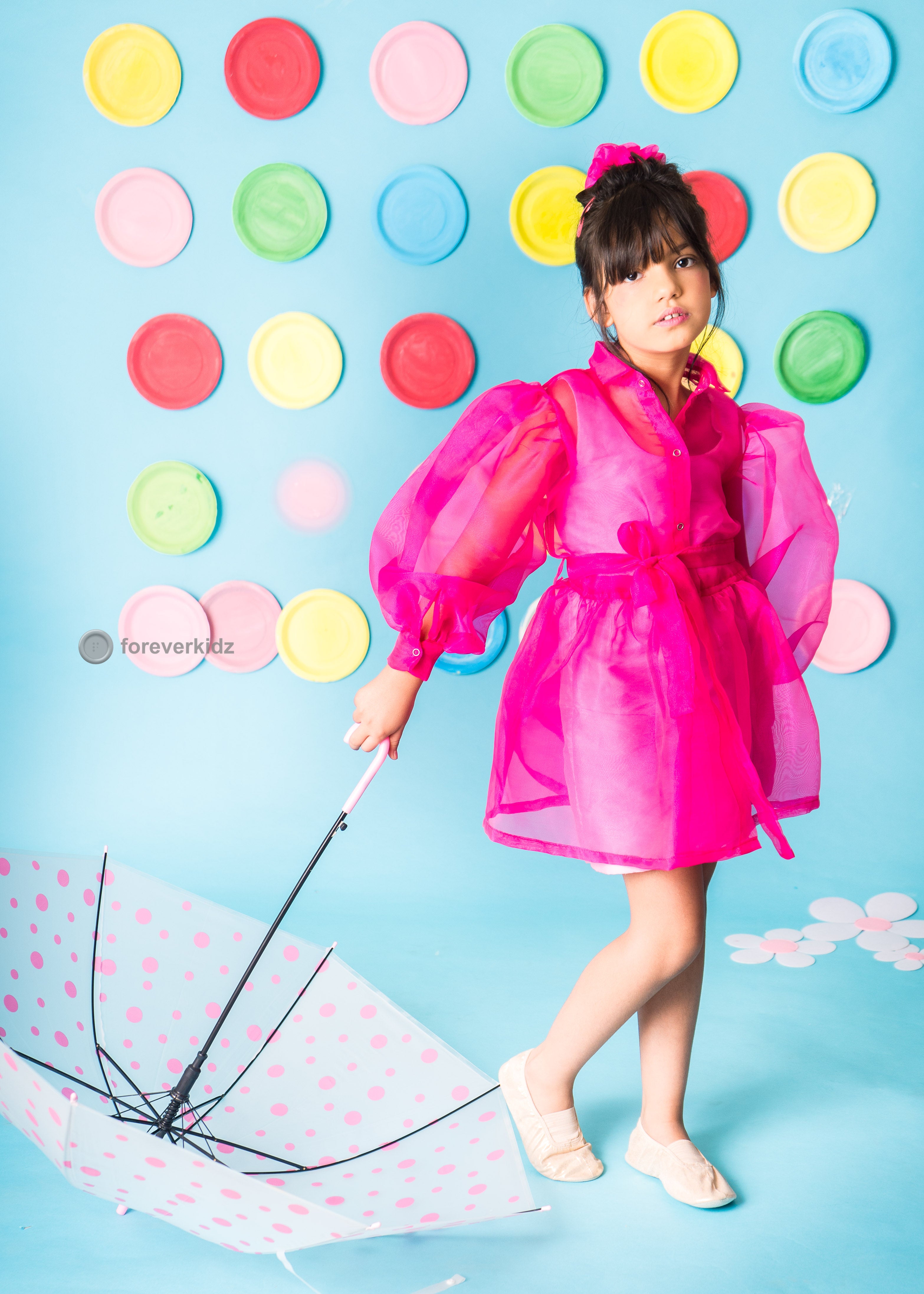 Misty Light house Shirt Dress