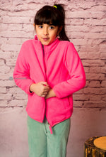 Load image into Gallery viewer, Neon Pink Fashion Jacket
