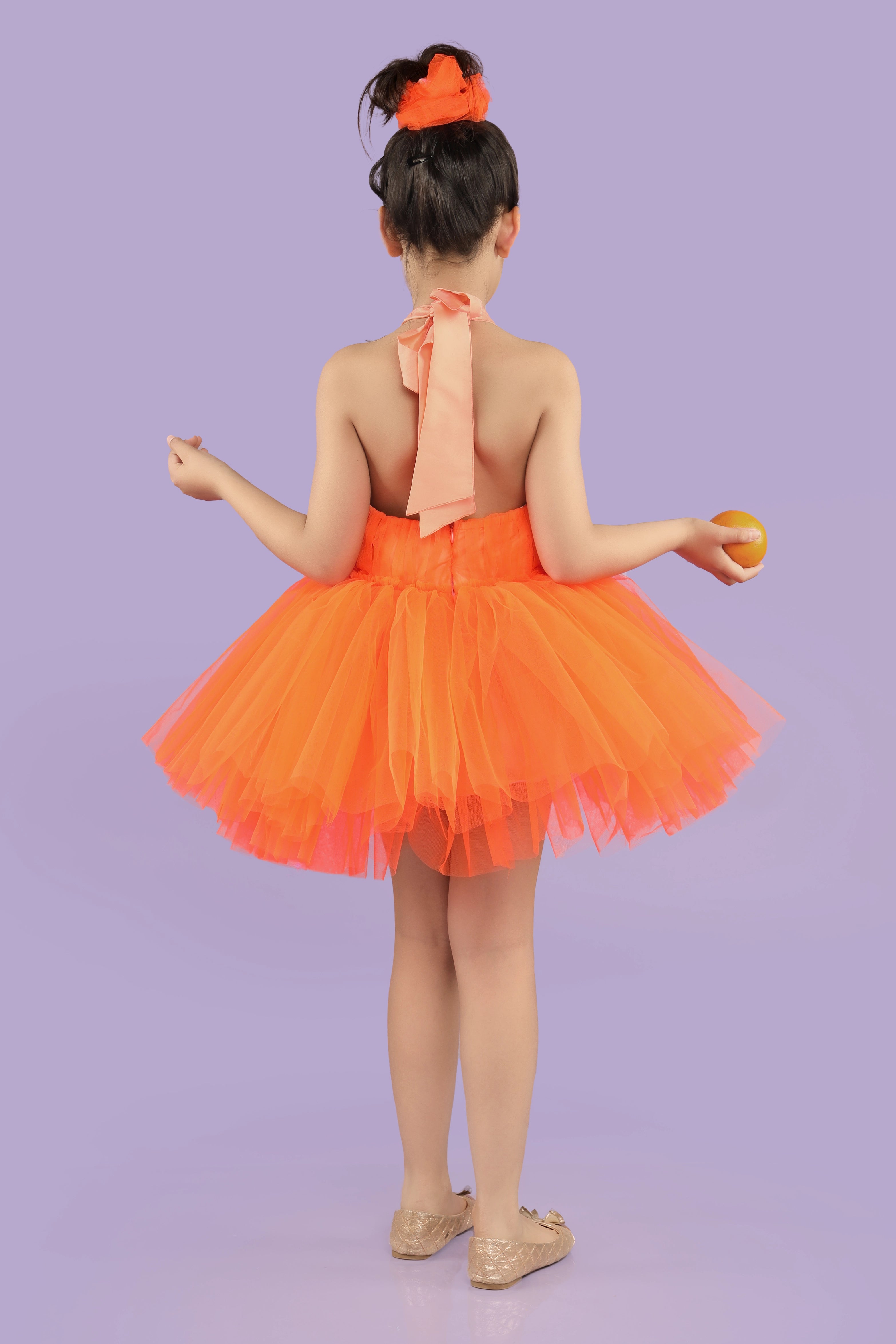 Orange Pulp Dress