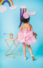 Load image into Gallery viewer, Pink Magpie Barbie Dress
