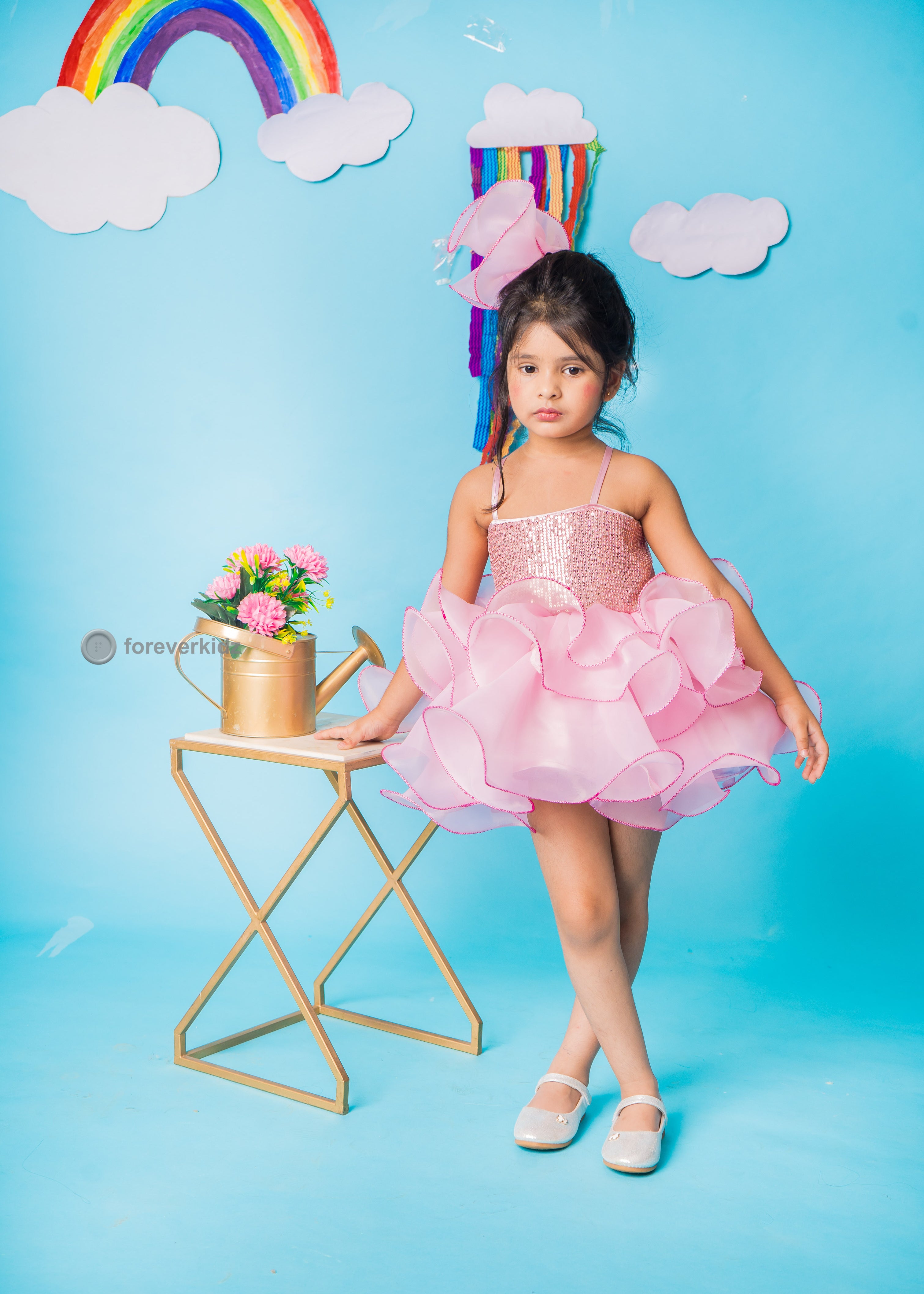 Pink Magpie Barbie Dress