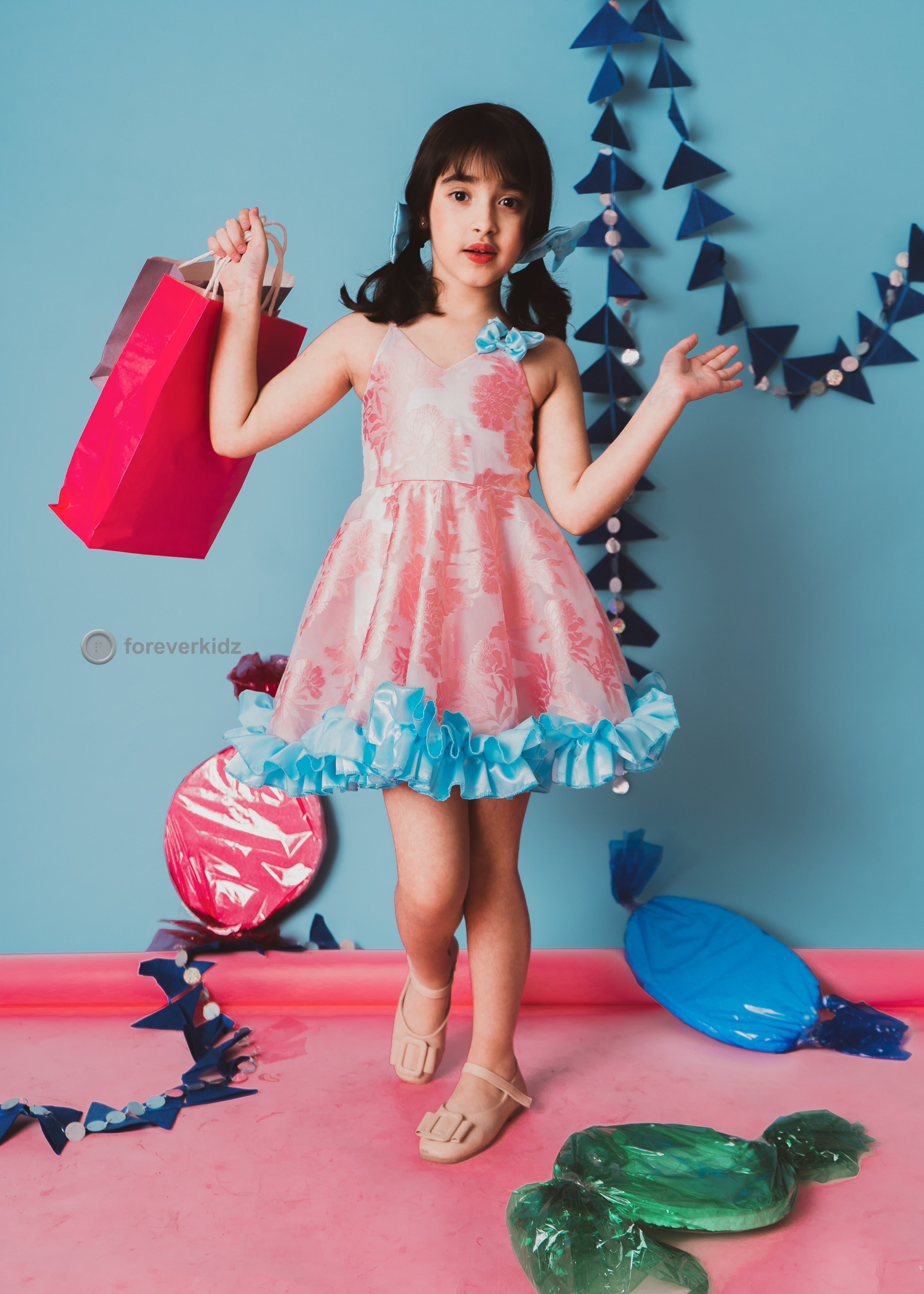 Pink berry cupcake dress