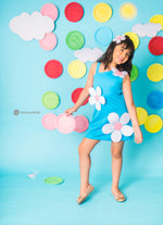 Load image into Gallery viewer, Rain Flower Tunic Dres
