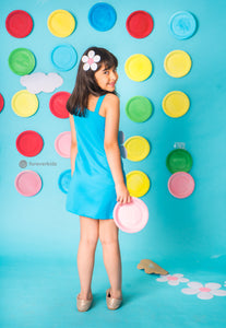Blue dress