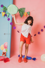 Load image into Gallery viewer, Red Velvet Shorts Set
