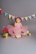 Load image into Gallery viewer, Rose Bubble Tutu Dress
