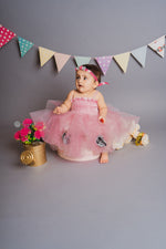 Load image into Gallery viewer, Rose Bubble Tutu Dress
