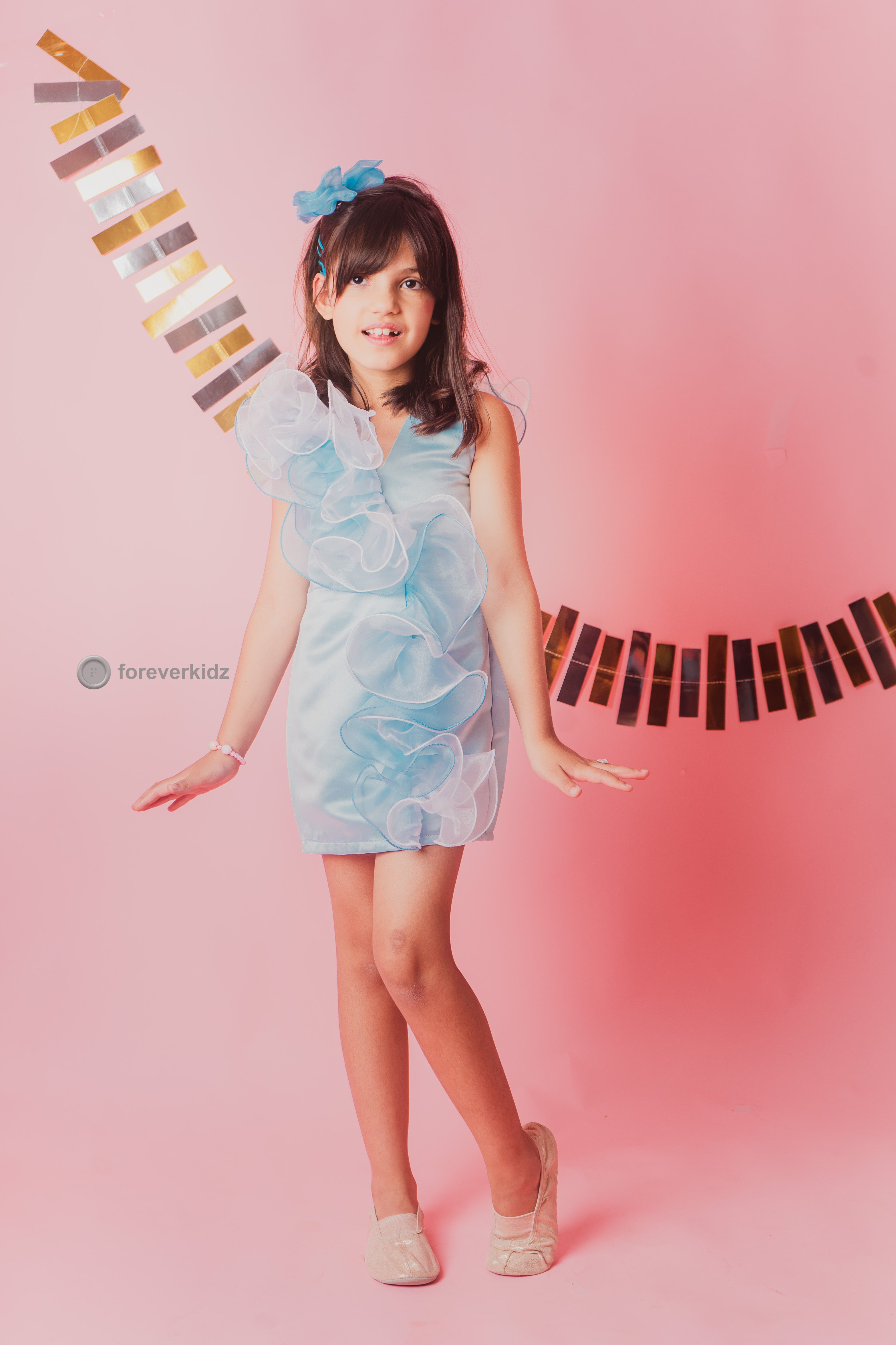 Seaside Party Dress for Lil Girls 