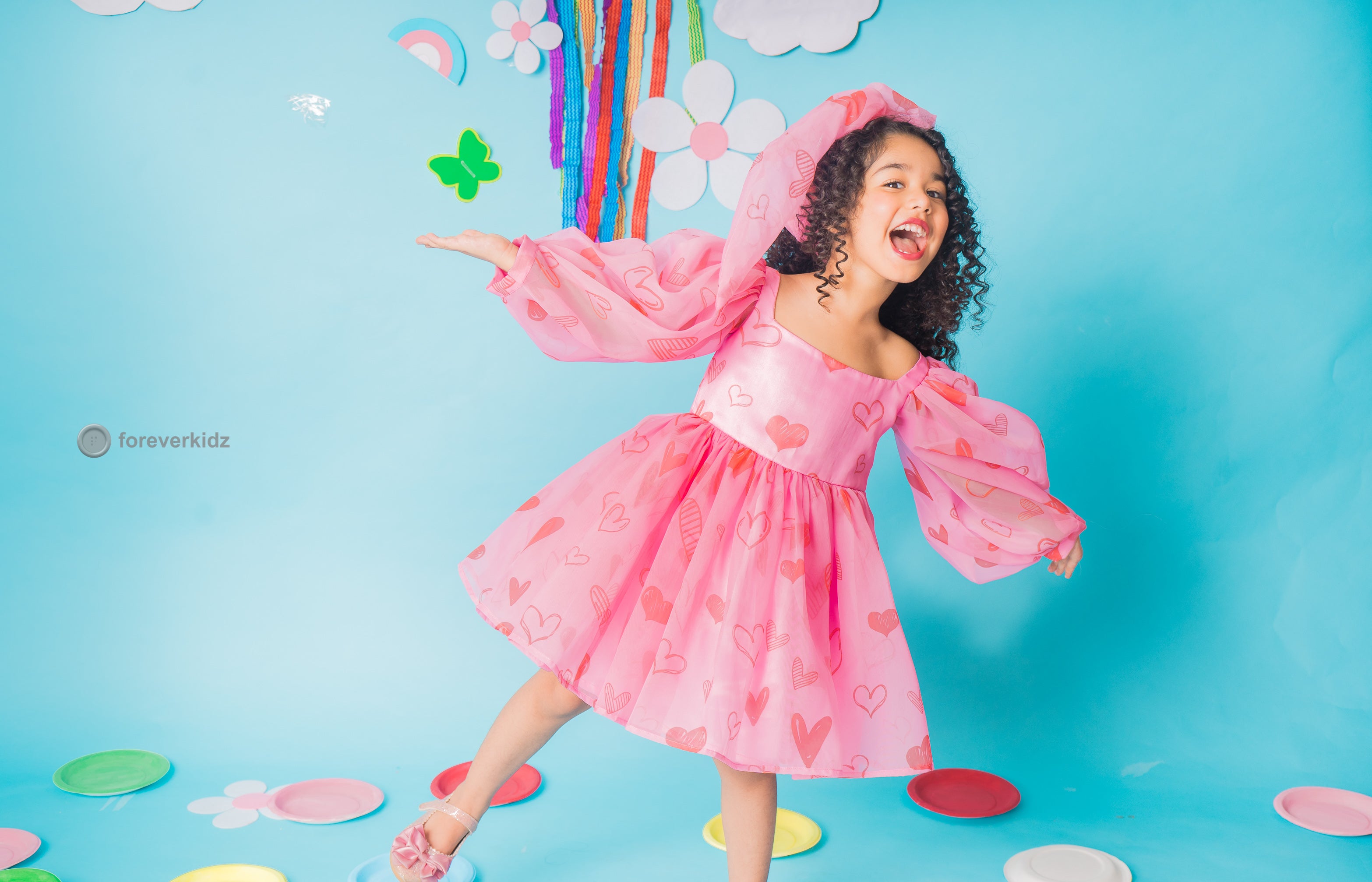 girls puffy dresses