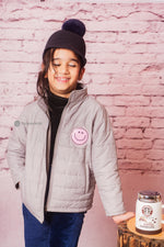 Load image into Gallery viewer, Smile It Puffer Jacket
