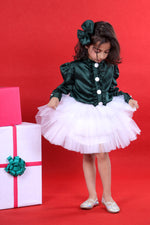 Load image into Gallery viewer,  Snowflake Twirl Party Dress for Girls 

