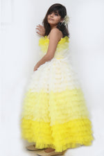 Load image into Gallery viewer, Sun Kiss Yellow Gown For Party 
