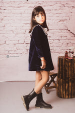 Load image into Gallery viewer, Stunning Velvet fabric Sailor Dress for Party
