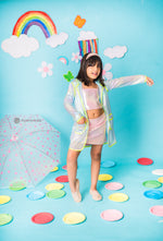 Load image into Gallery viewer, Neon Party Dress for Girls

