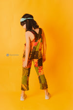 Load image into Gallery viewer, Urban Patchwork Jumpsuit
