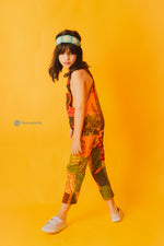 Load image into Gallery viewer, Urban Patchwork Jumpsuit
