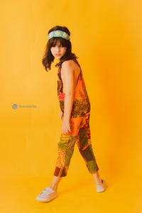 Urban Patchwork Jumpsuit