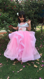 Load image into Gallery viewer, Birthday ruffled gown
