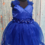 Magical Blue Ruffle Frock