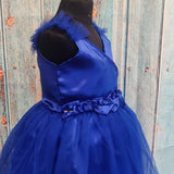 Magical Blue Ruffle Frock