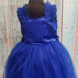Magical Blue Ruffle Frock