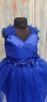 Load image into Gallery viewer, Magical Blue Ruffle Frock
