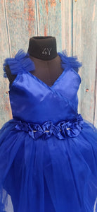 Magical Blue Ruffle Frock