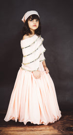 Load image into Gallery viewer, Pink Layered Lehenga for Dancing Girl
