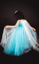 Load image into Gallery viewer, Blue Colour Queen Elas Dress 
