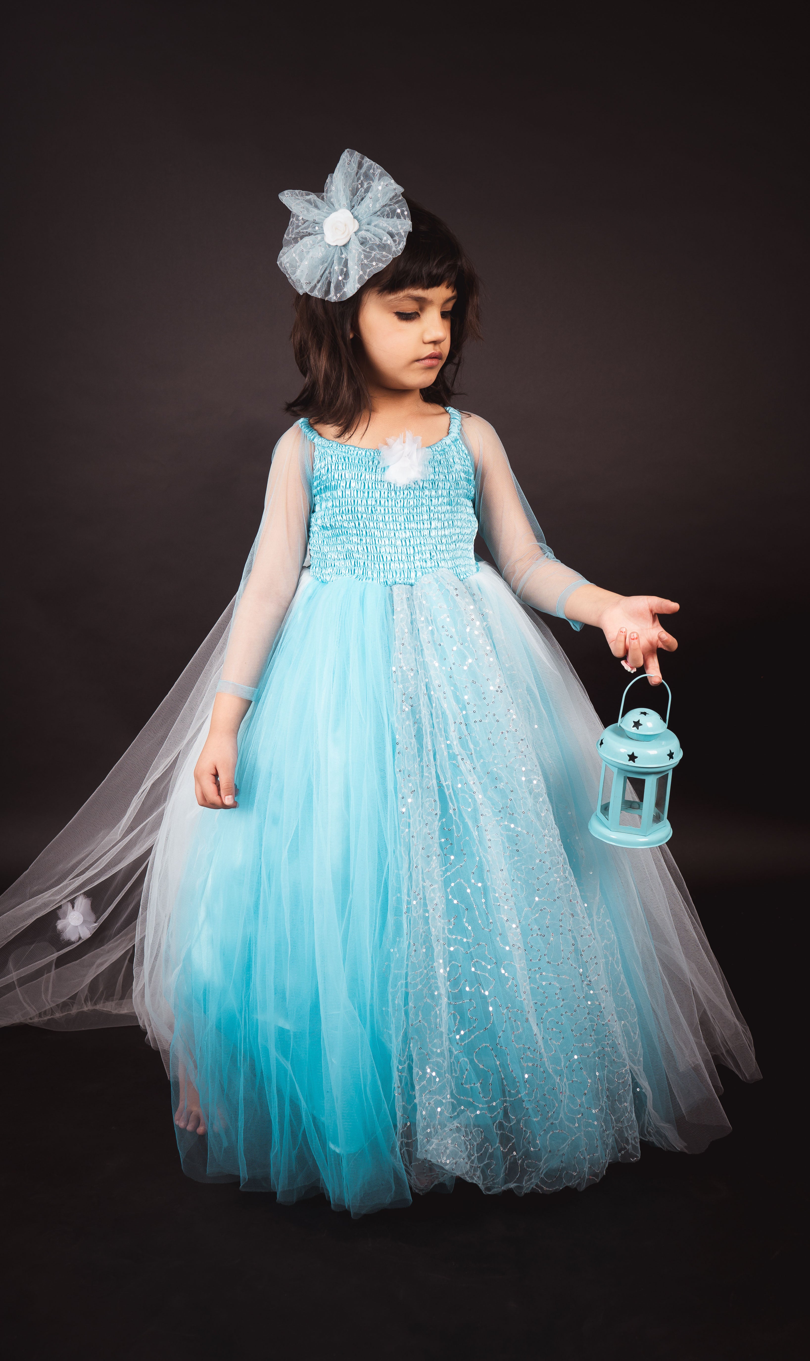 SG Ready Stock Frozen 2 Elsa Princess White Dress Girls Snow Queen Anna  Costume For Halloween Christmas Birthday Kids Party Dresses Princess Dresses  for Kids Birthday Party Event photoshoot School Celebration, Babies