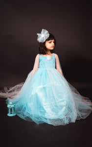 Frozen Themed Queen Elsa Dress