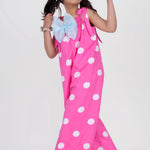 Pink Pola Jumpsuit
