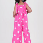 Elegant Polka Jumpsuit for Girls
