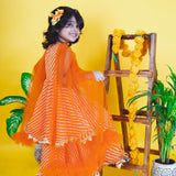 Marigold Leheriya Sharara Set