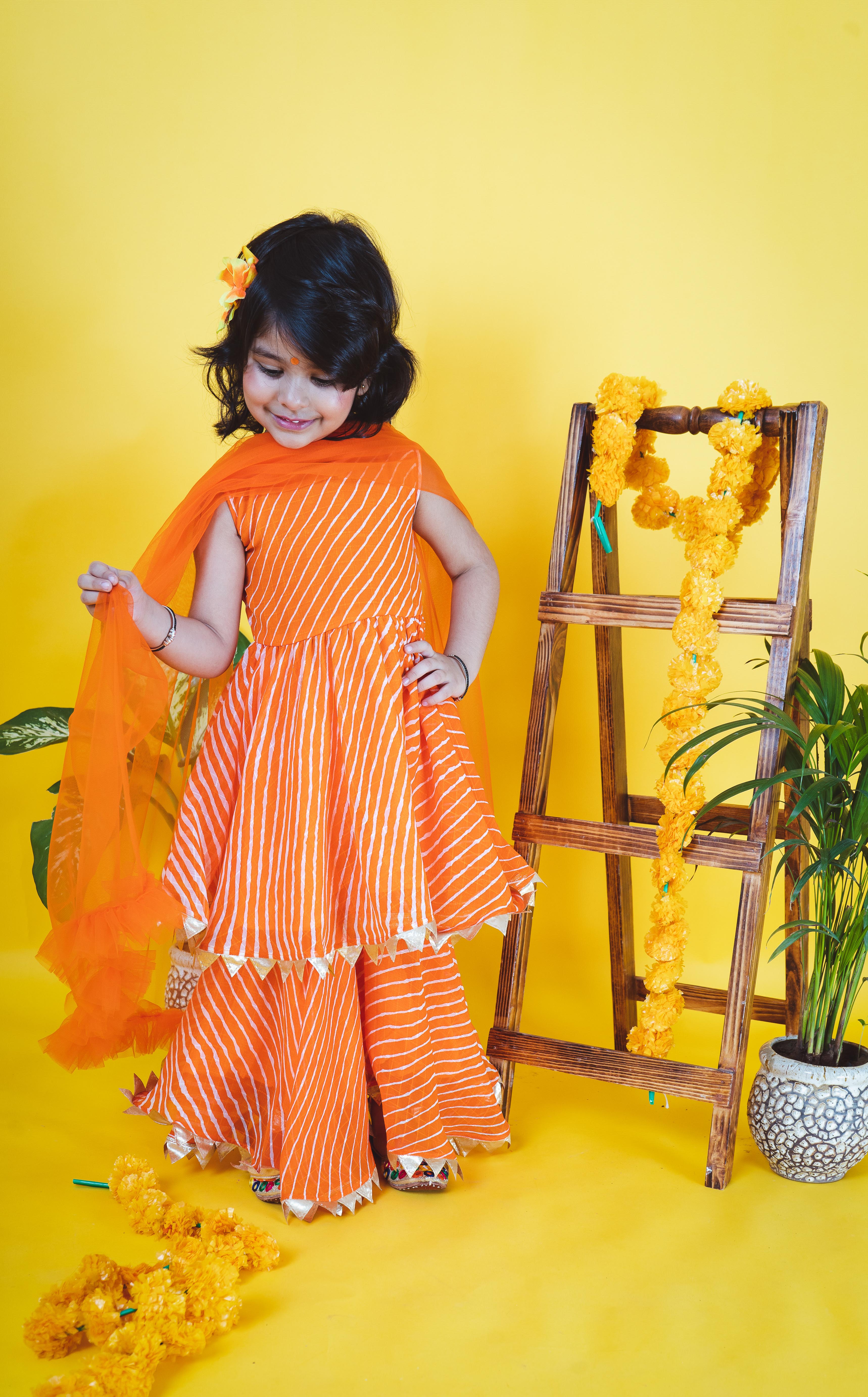 Kids Sarees | Buy Latest Kids Wear Saree Collection | Indya