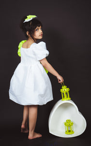 Neon Kiss Balloon Dress