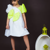 Neon Kiss Balloon Dress