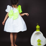 Neon Kiss Balloon Dress