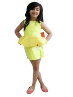 Load image into Gallery viewer, Flaming Peplum Bow Dress
